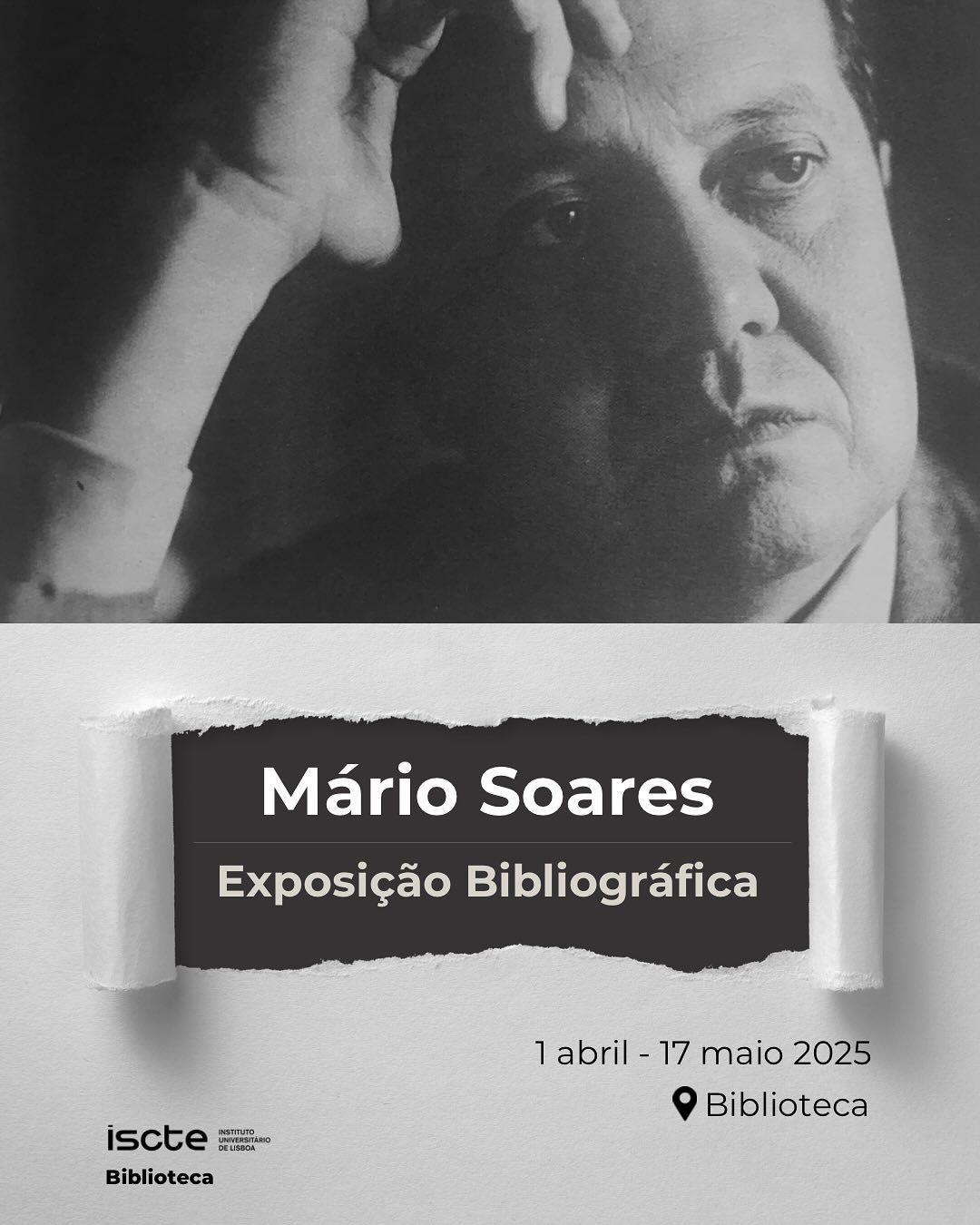 Imagem de destaque para o evento Exposição bibliográfica sobre Mário Soares no ISCTE