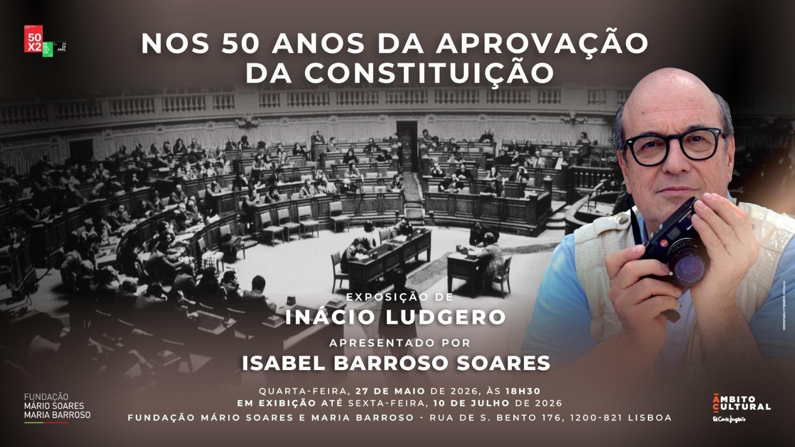 Imagem de destaque para o evento Inauguração da exposição "Nos 50 anos da aprovação da Constituição"