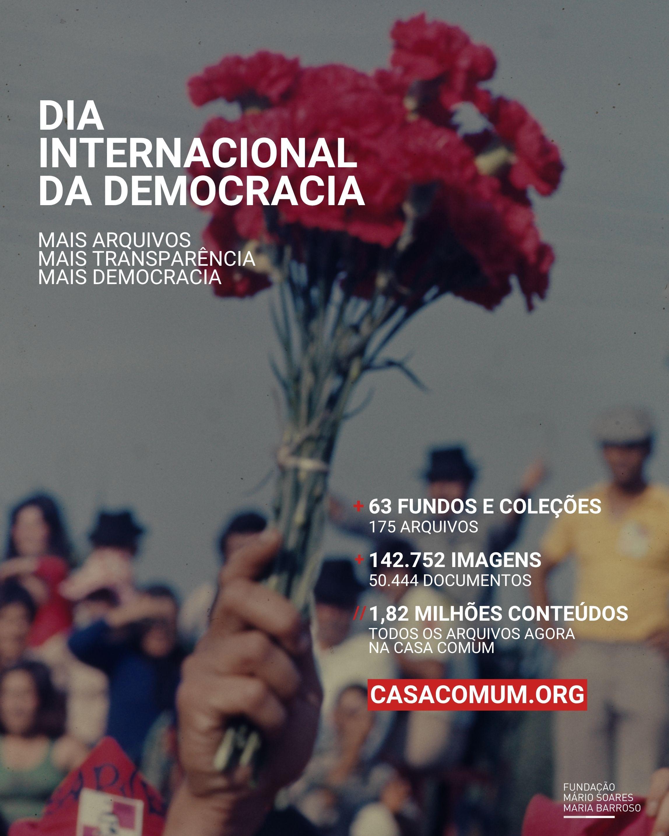 Imagem de destaque para a notícia Dia Internacional da Democracia: mais 140 mil imagens na Casa Comum