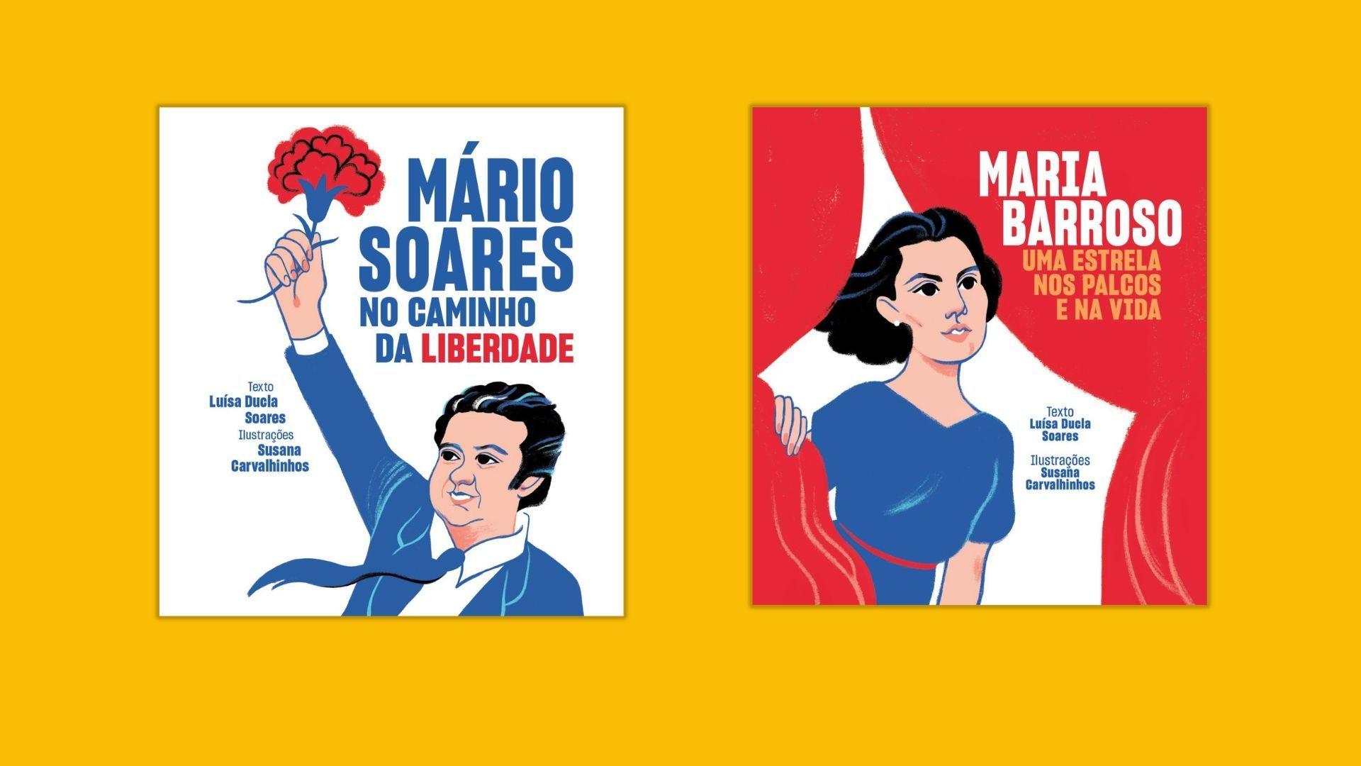 Imagem de destaque para o evento Apresentação de livros sobre Mário Soares e Maria Barroso na EB Marquesa de Alorna