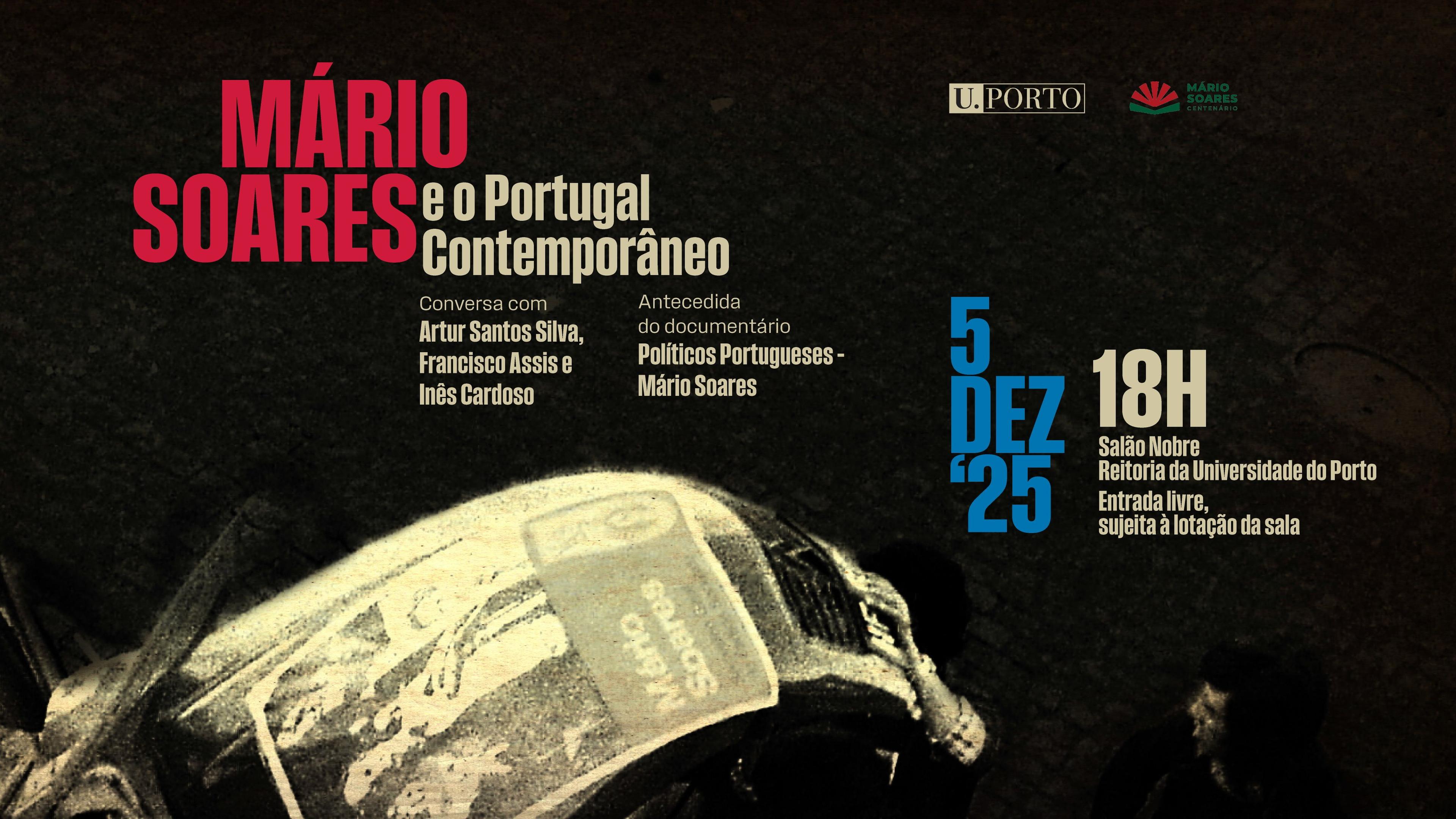 Imagem de destaque para o evento Mário Soares e o Portugal Contemporâneo
