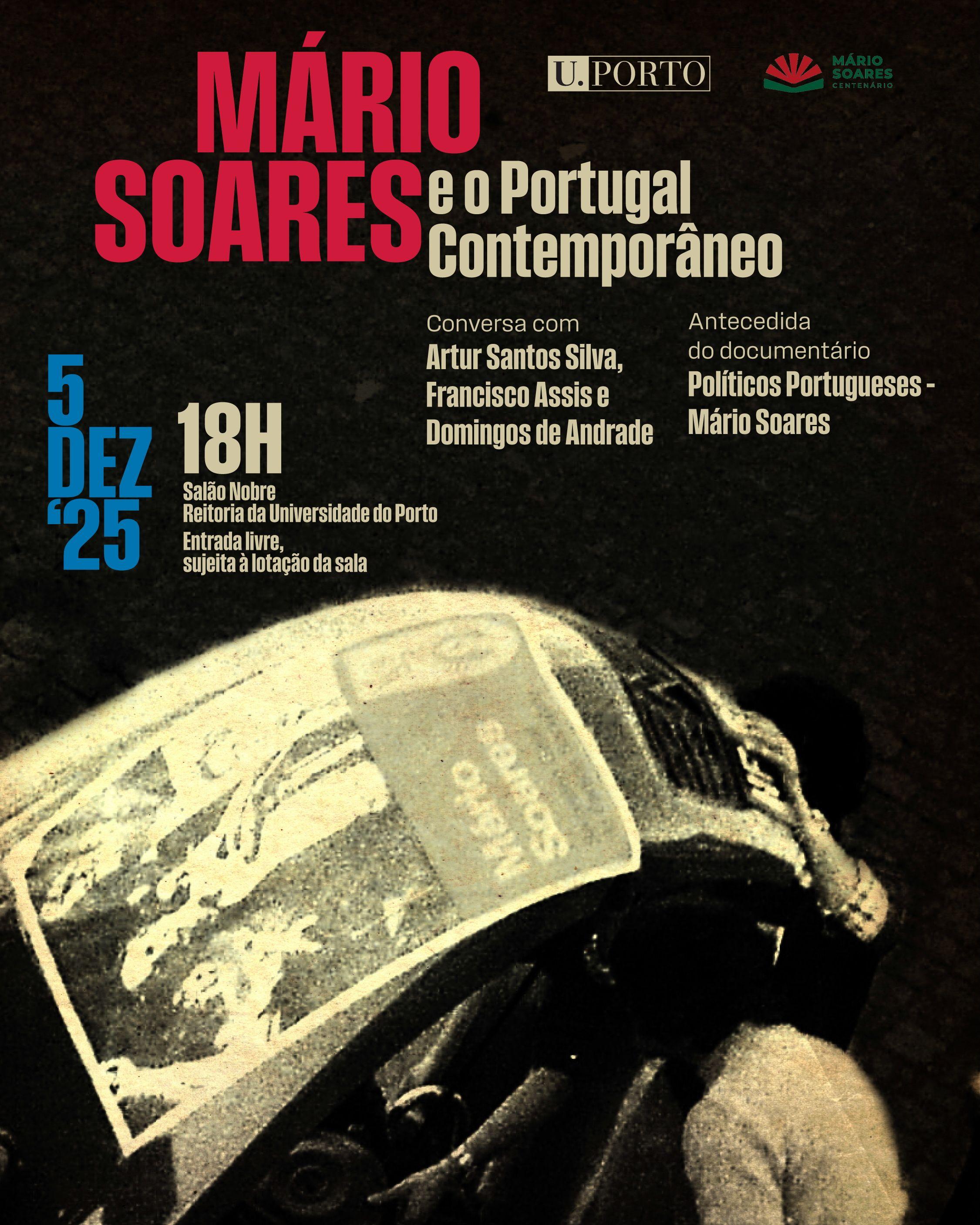 Imagem de destaque para o evento Mário Soares e o Portugal Contemporâneo