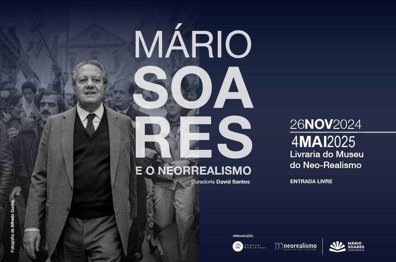 Imagem de destaque para o evento Exposição “Mário Soares e o Neorrealismo"